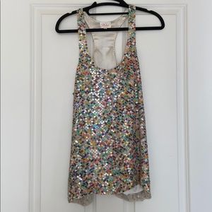 Parker Racerback Beaded Top